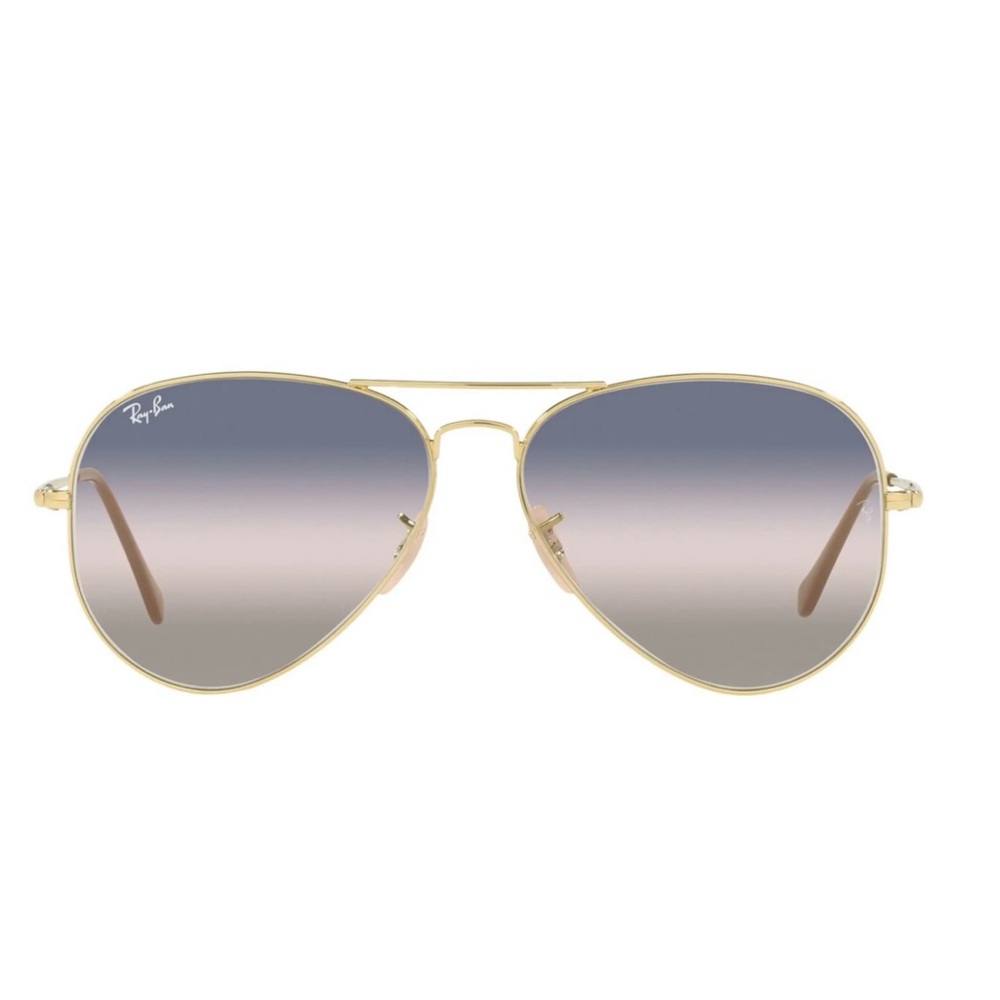 Ray-Ban Gold Frame Aviators metal II 62 mm arista/pink gradient oversized pilot